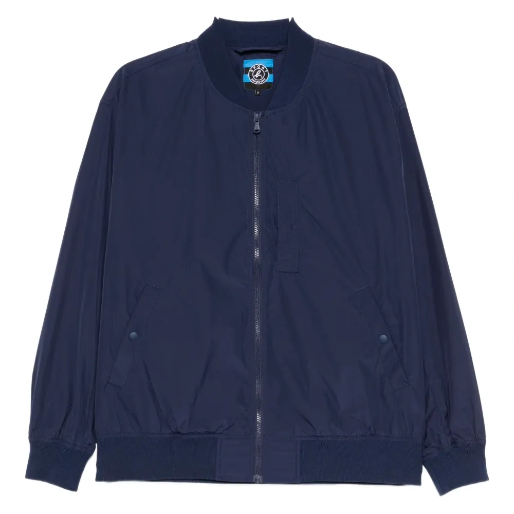 Куртка с нашивкой-логотипом