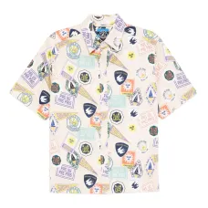 Рубашка с принтом