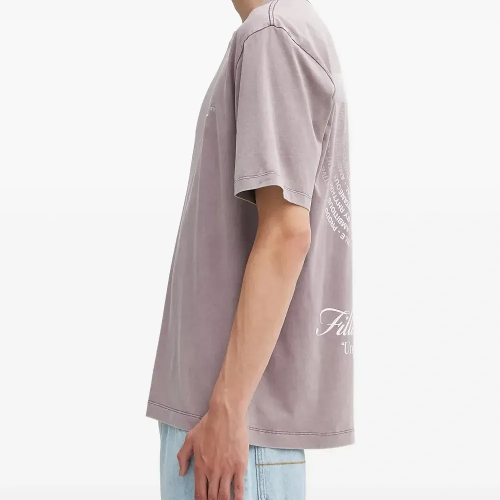 Футболка с круглым вырезом из винила