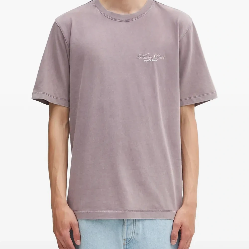 Футболка с круглым вырезом из винила