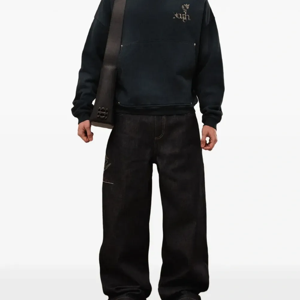 Худи с цветочным принтом