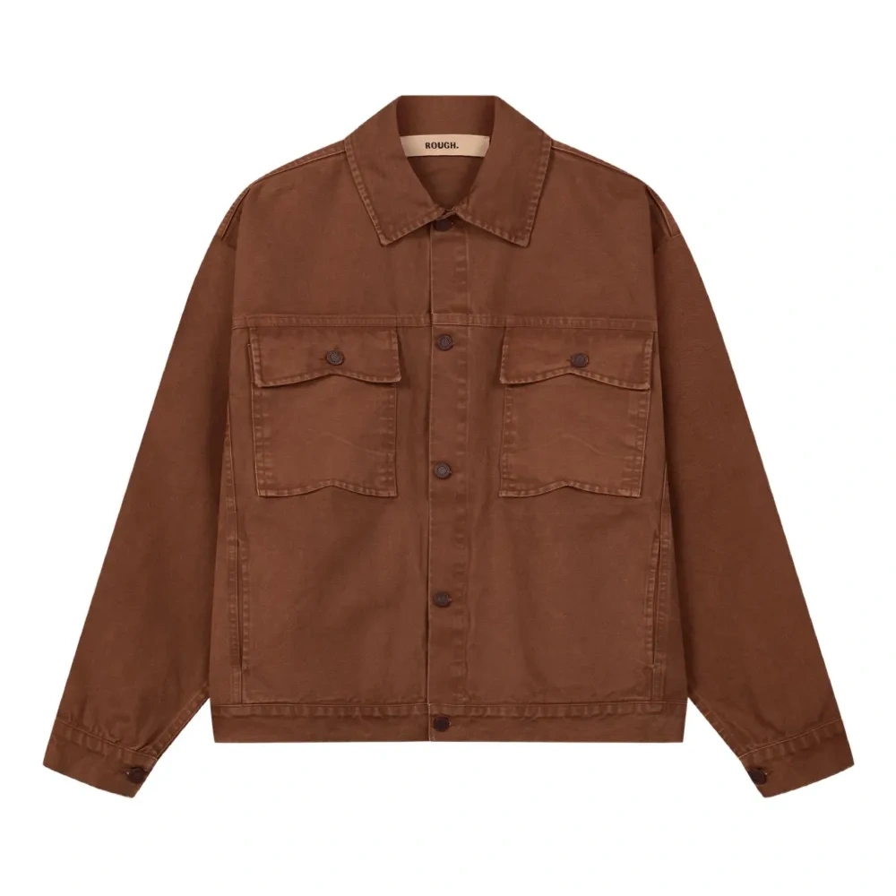 Куртка с накладными карманами