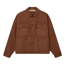 Куртка с накладными карманами