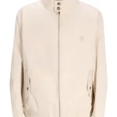 Куртка на молнии с высоким воротником