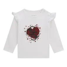 Топ с оборками и блестками