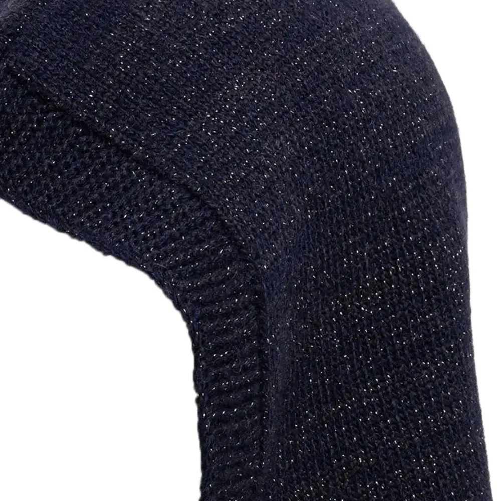 Капюшон в рубчик