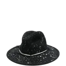 Федора с принтом в стиле "разбрызганная краска"