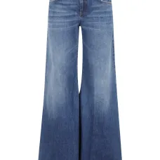 Джинсы широкого кроя