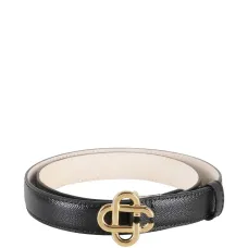 Кожаный ремень с пряжкой interlocking