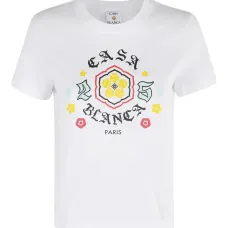 Футболка с принтом-эмблемой