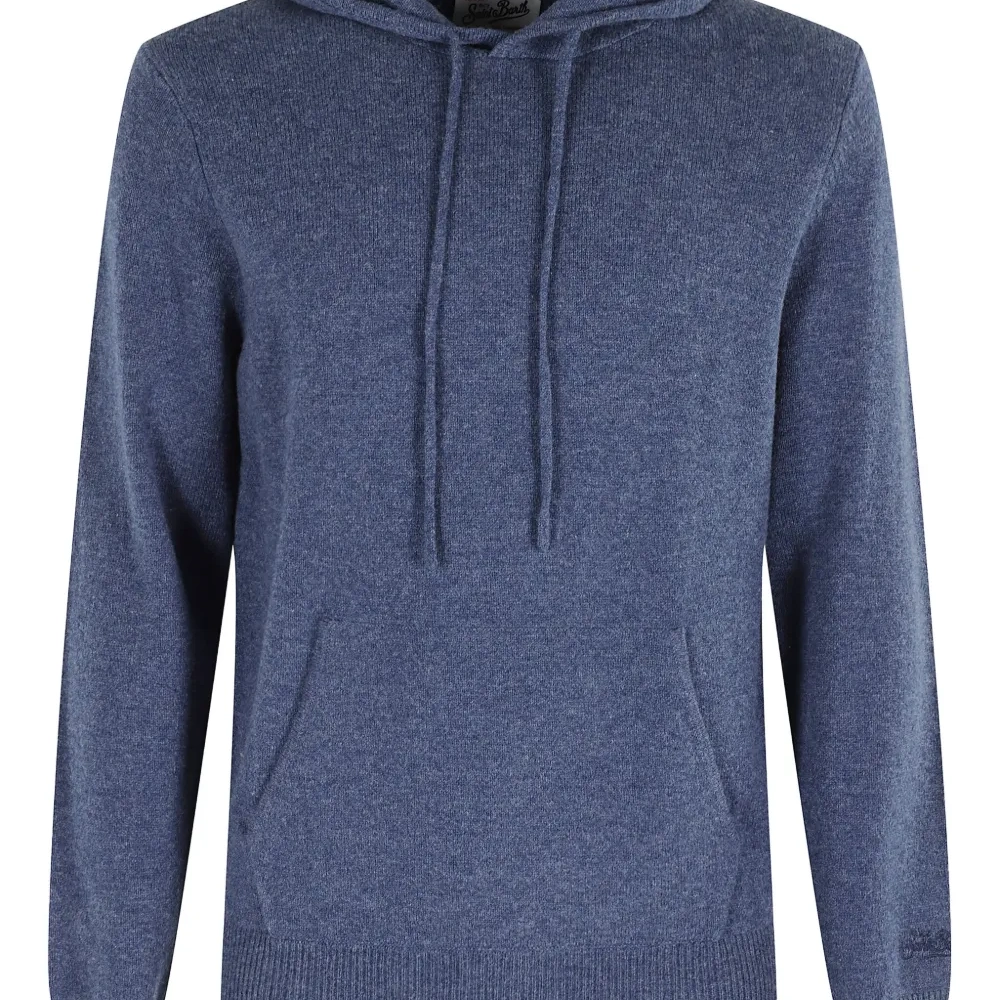 Вязаное худи