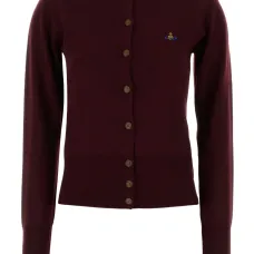 Кардиган из вирджинской шерсти с декором Orb