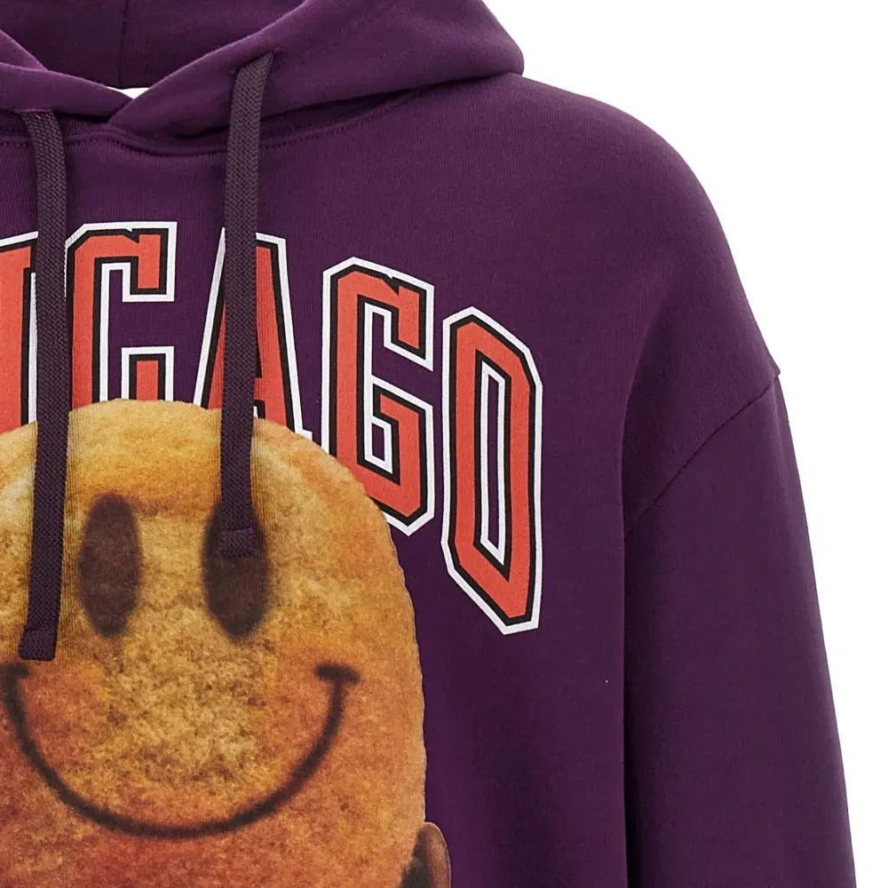 Чикаго - Худи с принтом "Улыбка"