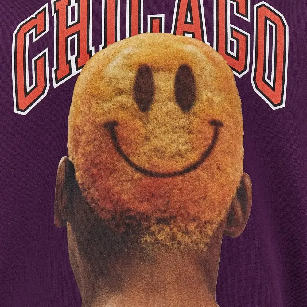 Чикаго - Худи с принтом "Улыбка"