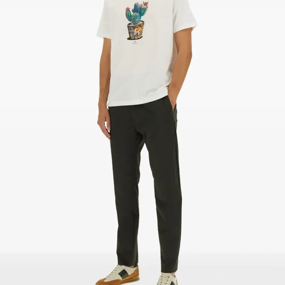 Футболка с принтом и короткими рукавами Футболка с принтом и короткими рукавами