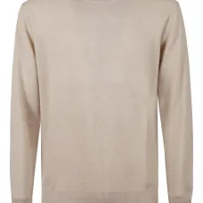 Свитер с круглым вырезом