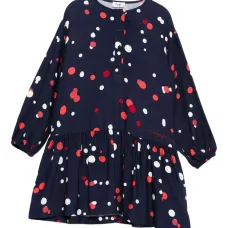 Платье в горошек