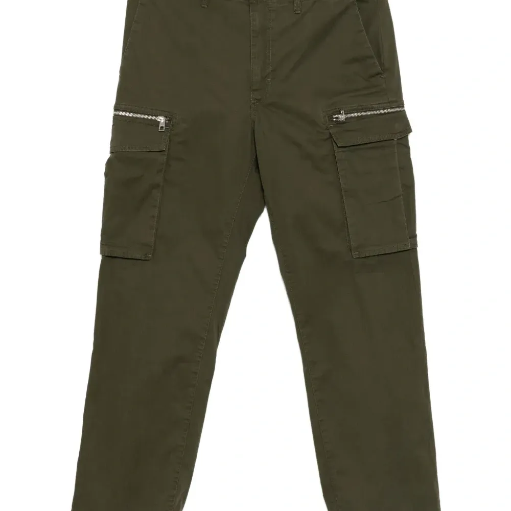 Брюки карго с молниями