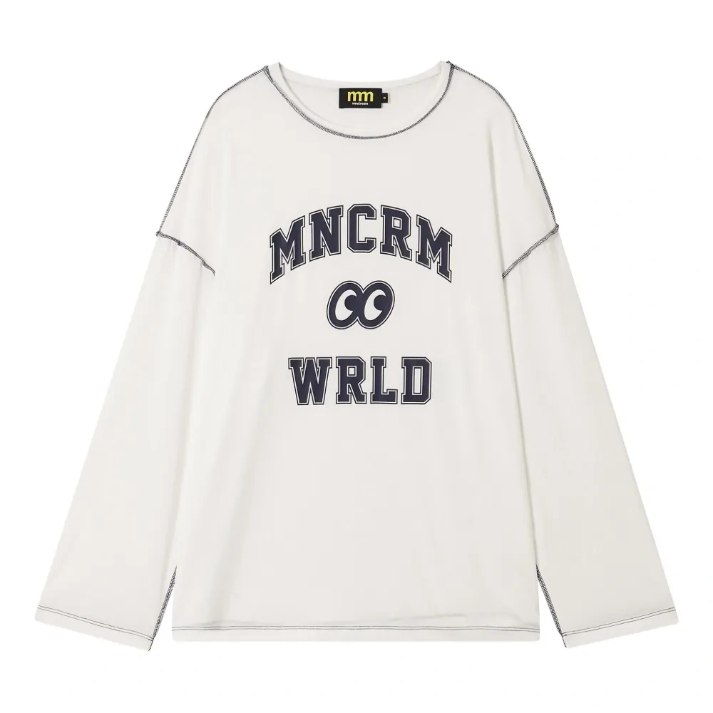 Лонгслив с графическим принтом