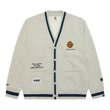 Кардиган на пуговицах с вышивкой в виде обезьяны