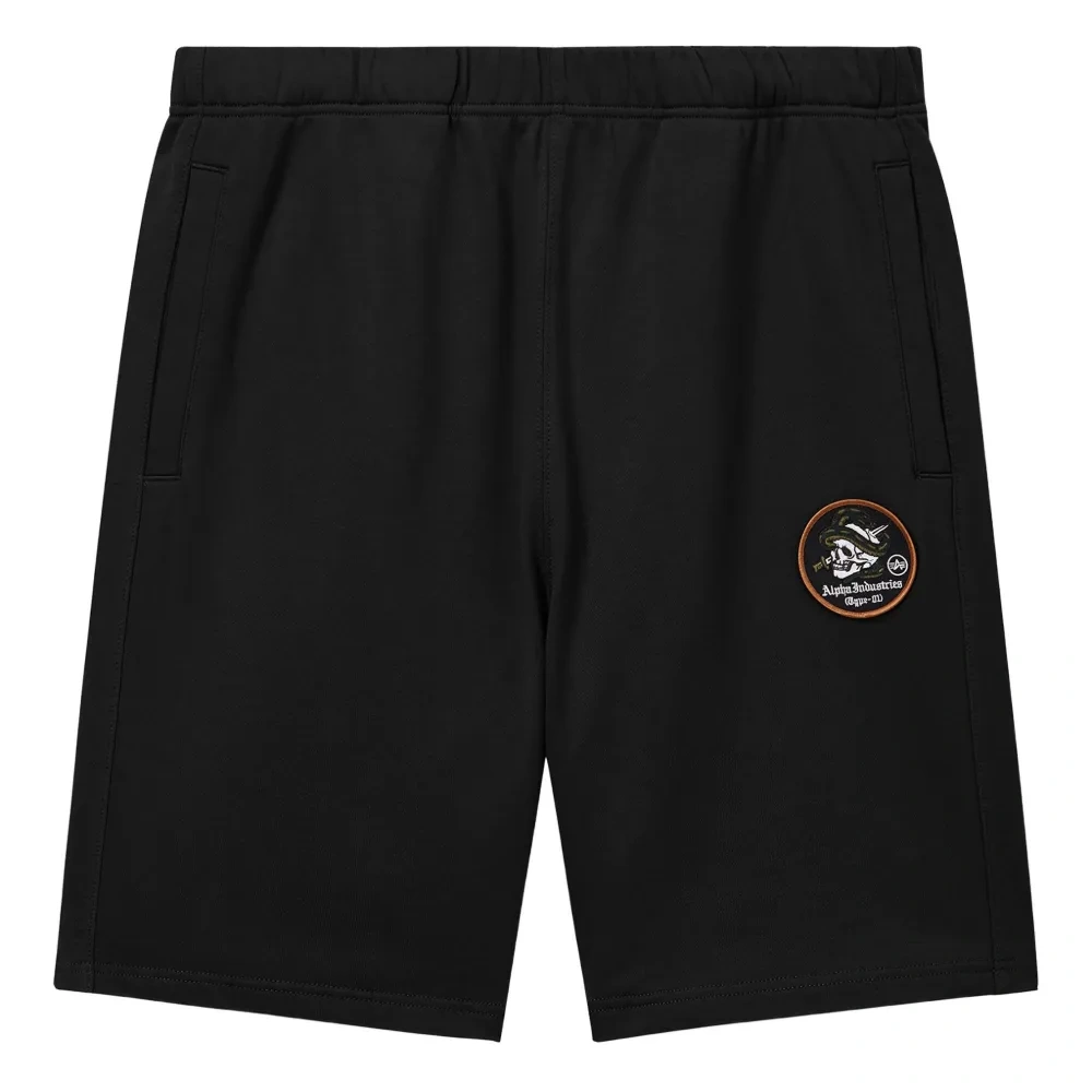 Шорты из хлопка с нашивкой-логотипом