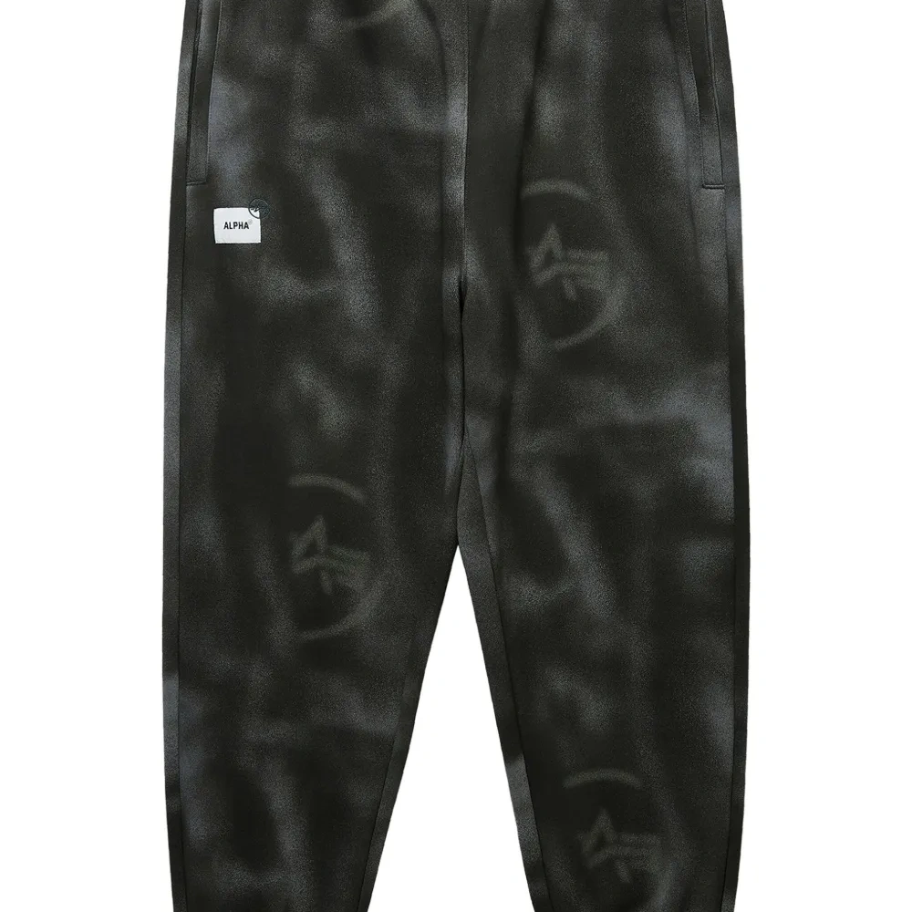 Спортивные брюки с принтом тай-дай