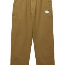 Прямые брюки с нашивкой-логотипом