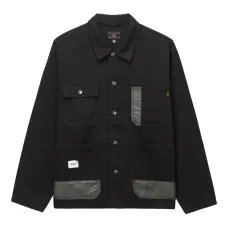 Куртка из хлопка с контрастными вставками Куртка из хлопка с контрастными вставками