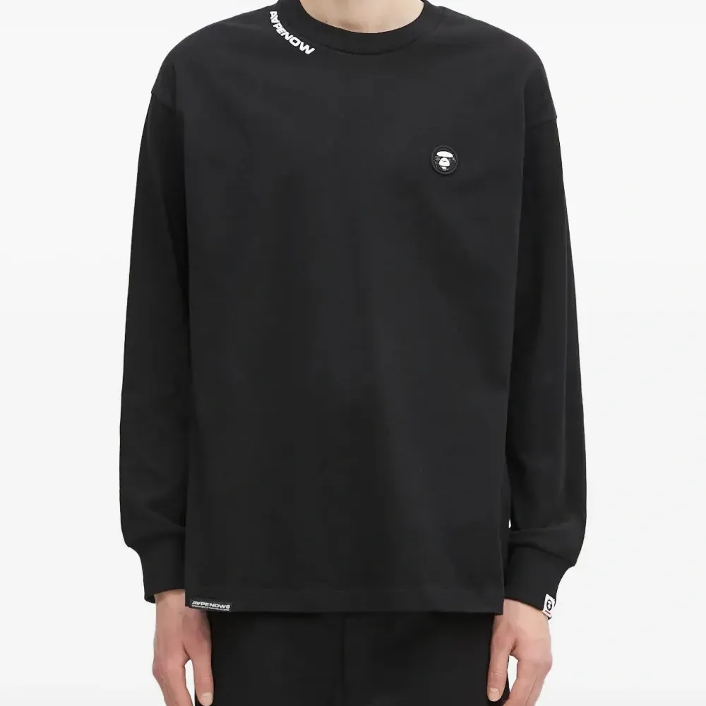 Футболка с длинными рукавами и логотипом