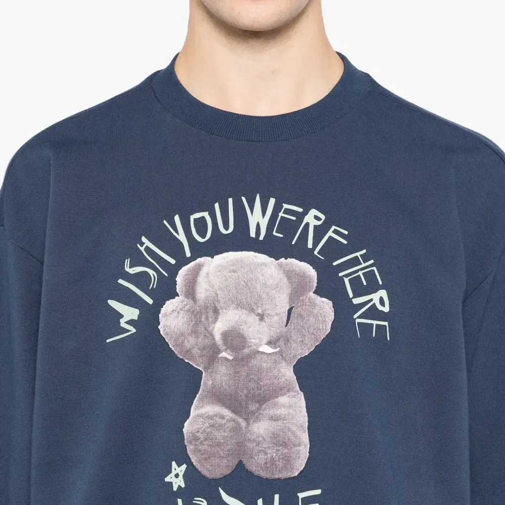 Толстовка с графичным принтом