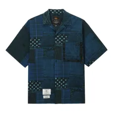 Рубашка в технике пэчворк