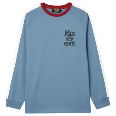 Футболка с логотипом и рукавами реглан Футболка с логотипом и рукавами реглан