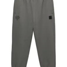 Спортивные брюки с вышитым логотипом и манжетами