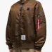 Бомбер с нашивкой-логотипом