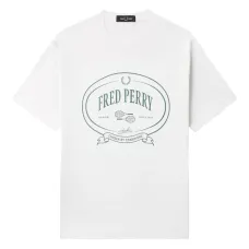 Хлопковая футболка с овальным логотипом