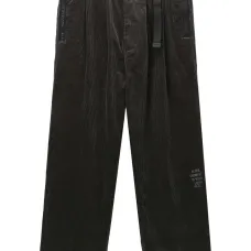 Брюки из вельвета со складками