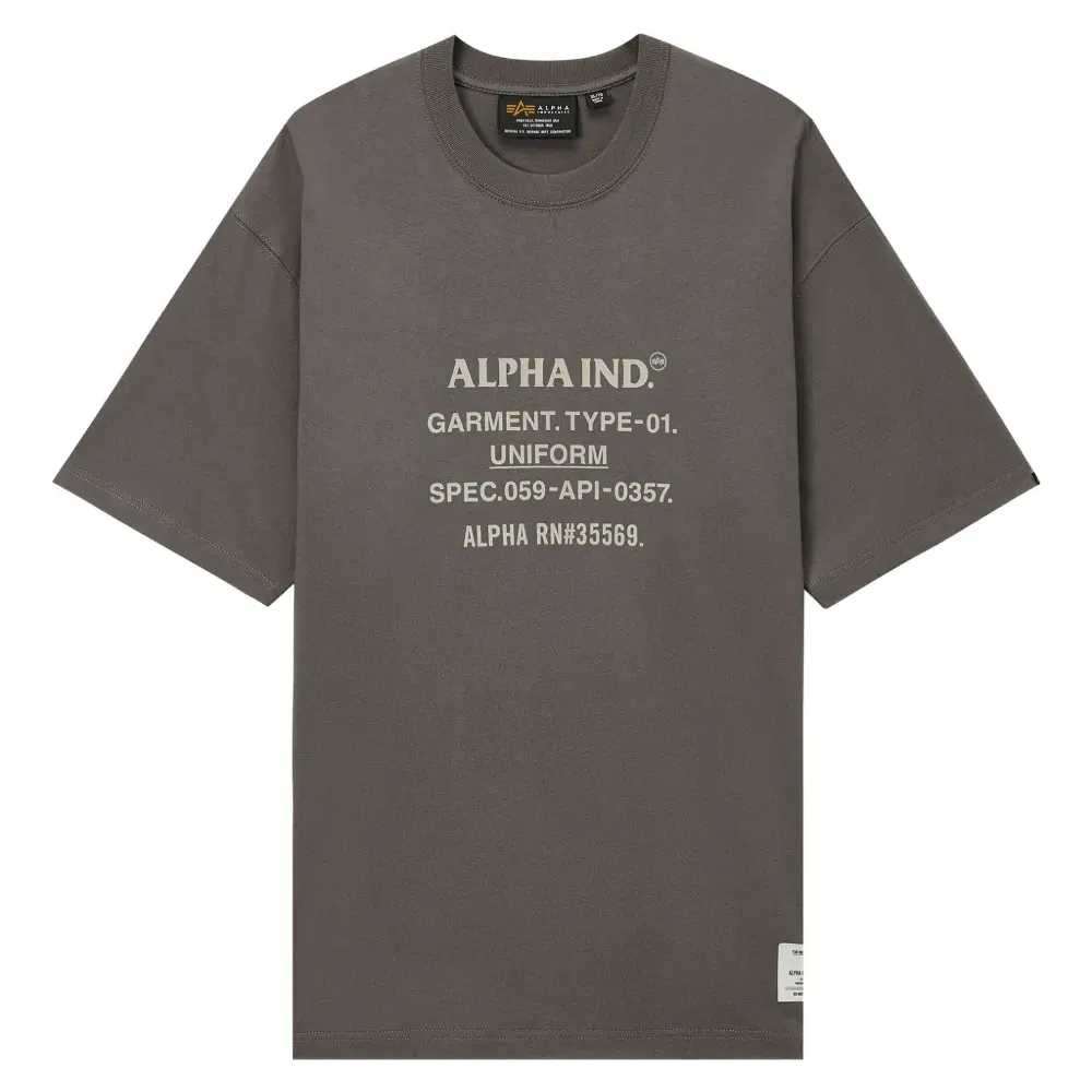 Футболка с круглым вырезом и графическим принтом