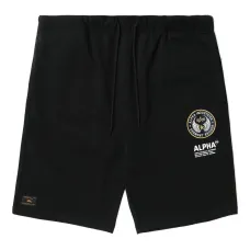 Шорты с вышитым логотипом