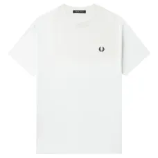 Хлопковая футболка с вышитым логотипом