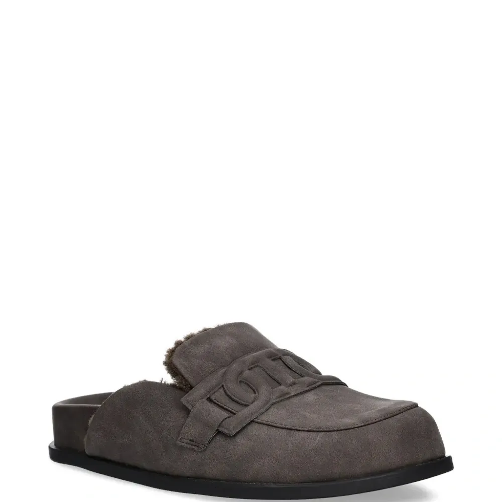 Мюли с логотипом