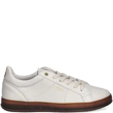 Кожаные кроссовки