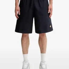 Шорты с эластичным поясом и мотивом в виде сердца