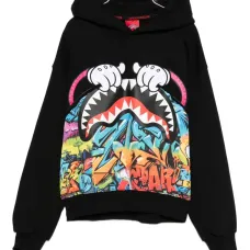 Толстовка с принтом в стиле граффити