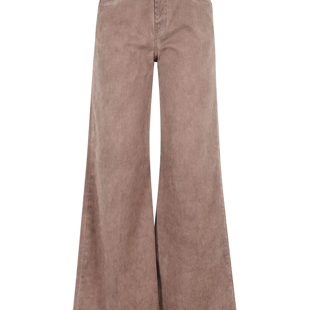 Вельветовые брюки с карманами