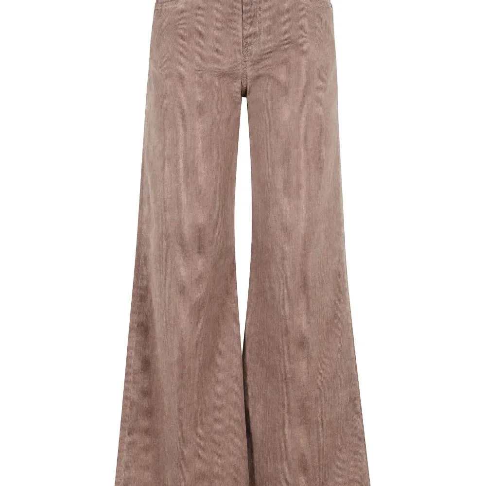 Вельветовые брюки с карманами