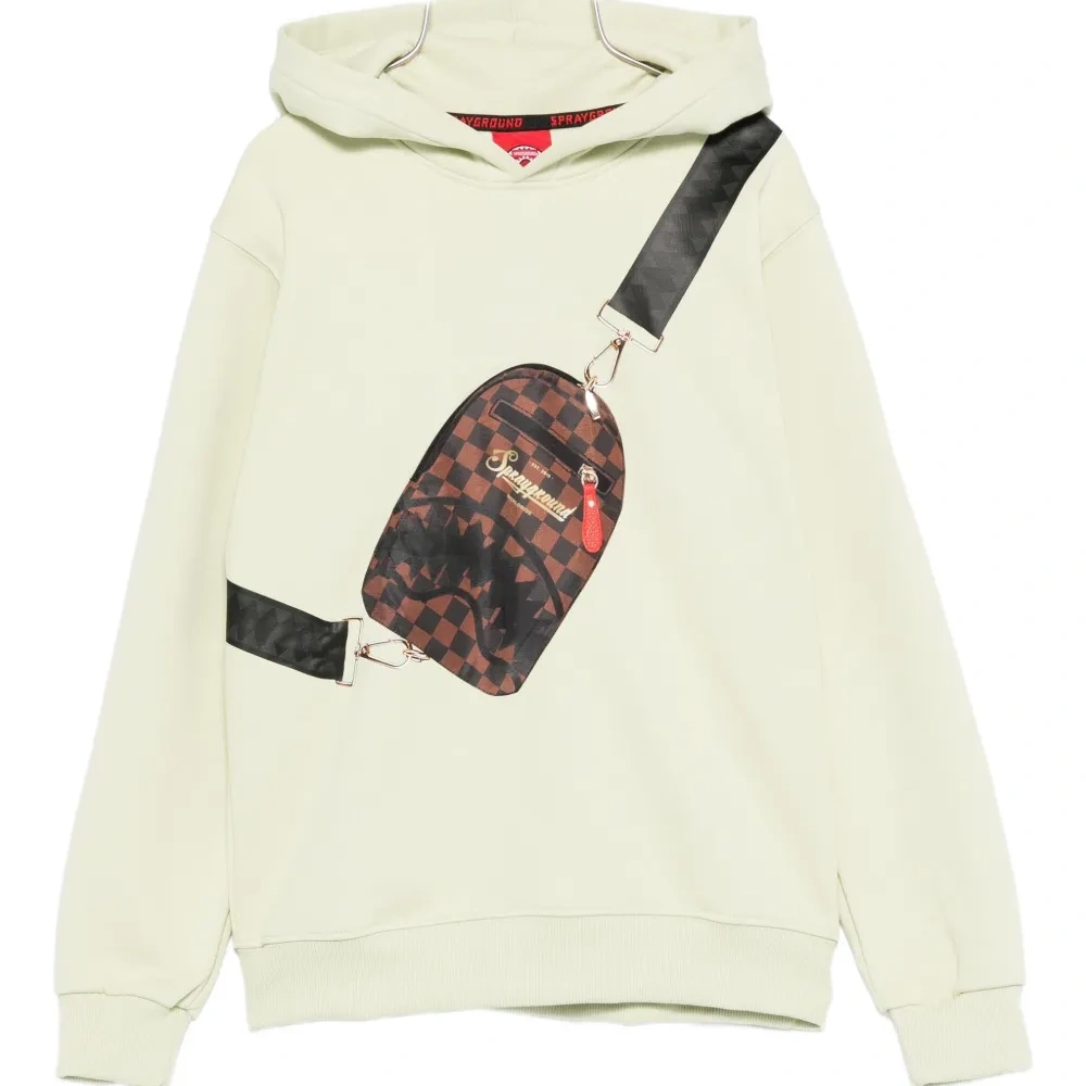 Худи с принтом в виде сумки