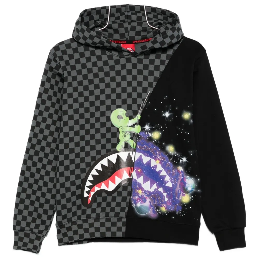 Худи с мотивом инопланетянина