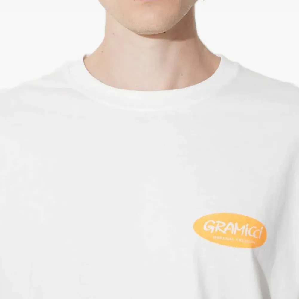 Футболка с длинными рукавами и принтом