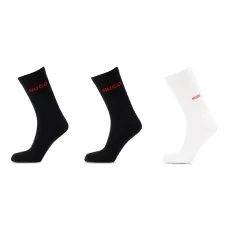 Комплект из трех пар носков с логотипом