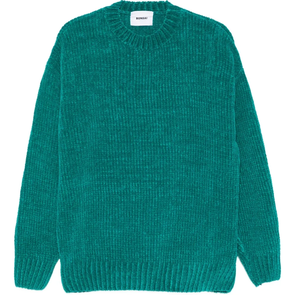 Свитер в рубчик с высоким воротником